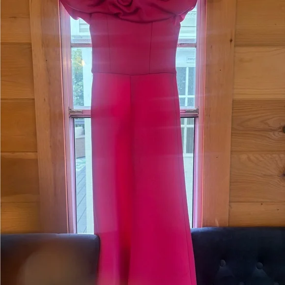 Vibrant Pink Jumpsuit - Picture 2 of 2